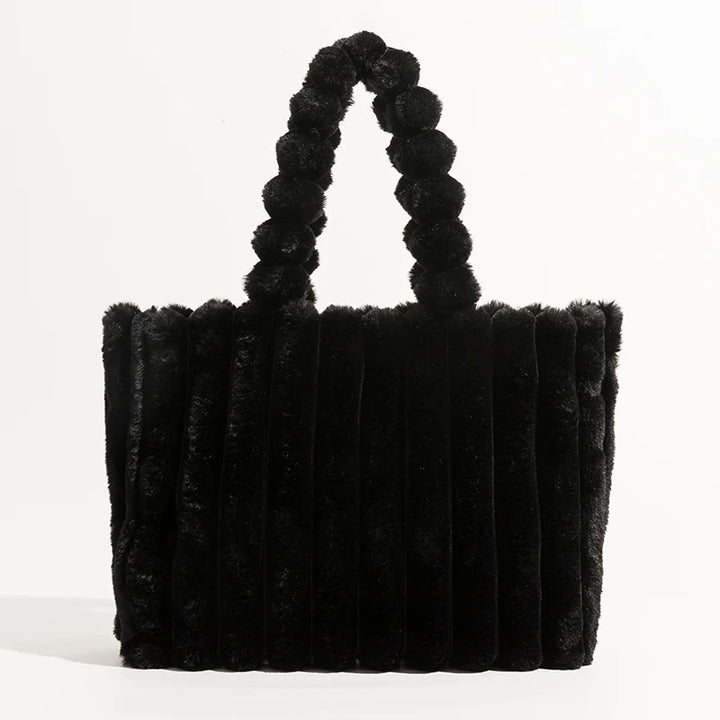 Emah | Fur Tote Bag